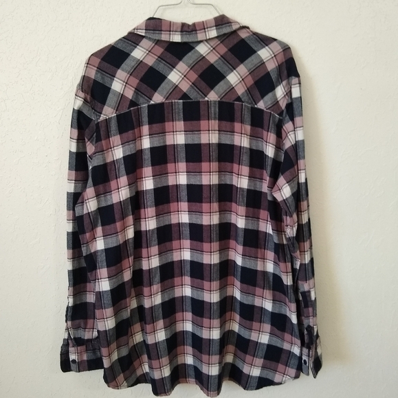 ORVIS plaid button down top Womens size XXL - Picture 6 of 12